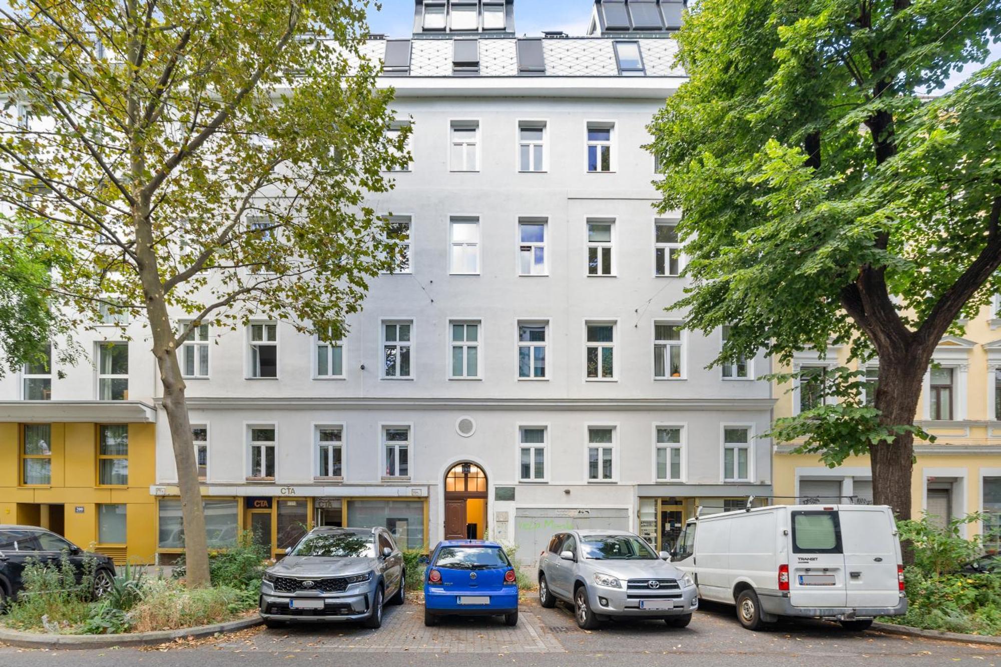 Central Vienna Apartment With Garden View Eksteriør billede